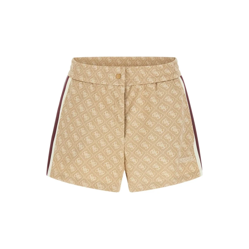 Image of Guess Womens shorts Guess 4G Jacquard Vert Female XL