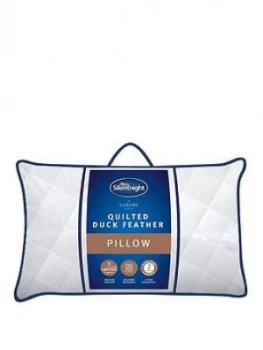 Image of Silentnight Silentnight Luxury Quilted Duck Feather Pillow