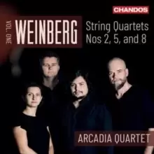 image of Weinberg: String Quartets Nos. 2, 5, and 8