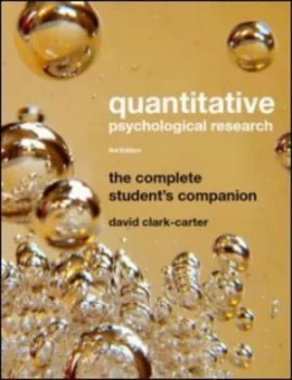Image of Quantitative Psychological Research by David Clark-Carter Book