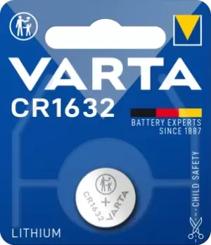 image of Varta 1x 3V CR 1632 Single-use battery CR1632 Lithium