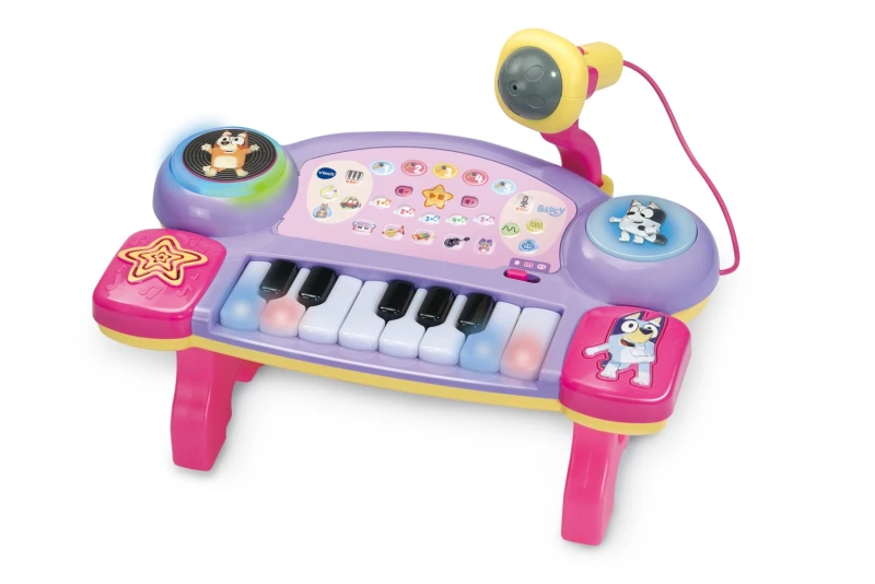 Image of VTech VTech Bluey Sing-Along Keyboard Musical Toy