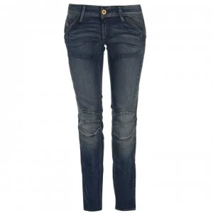 Image of G Star Elva Tapered Womens Jeans - vintage worn in