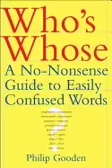 Image of whos whose a no nonsense guide to easily confused words