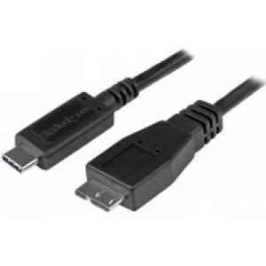 image of StarTech USB C to Micro B Cable MM 0.5 m USB 3.1 10Gbps