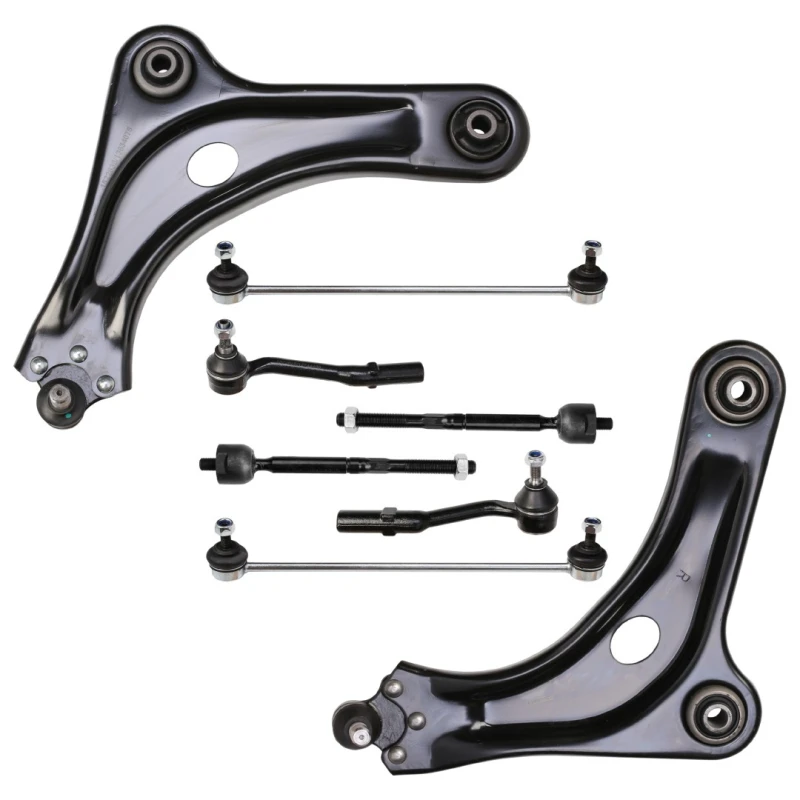 Image of RIDEX 772S0398 Control arm repair kit with coupling rod, Front Axle Right, Control Arm Suspension Kit (772)