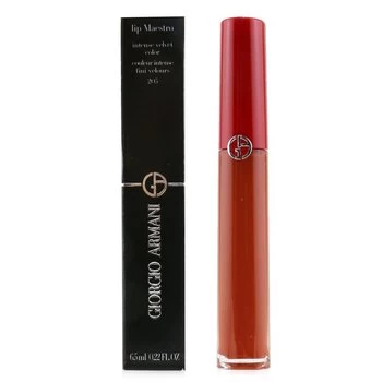 Image of Armani Lip Maestro Matte Nature Liquid Lipstick Various Shades 205 Fiamma 6.5ml