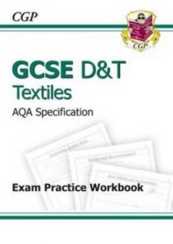 Image of Gcse DnT Textiles Aqa Exam Practice Workbook Hardback
