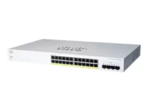 Image of CBS220 SMART 24-PORT GE POE - Switch - 24-Port - Switch - Amount of ports: