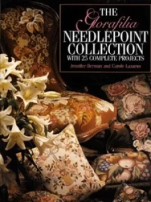 Image of The Glorafilia needlepoint collection by Jennifer Berman
