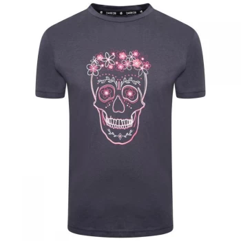 Image of Dare2B Dare2b Go Beyond Organic T-Shirt - Ebony Grey