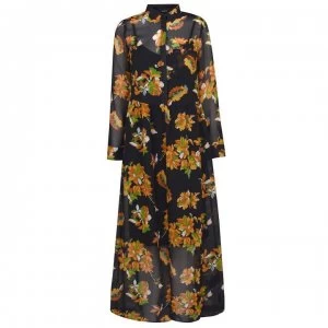 image of SET Floral Dress - BlackYellow0992