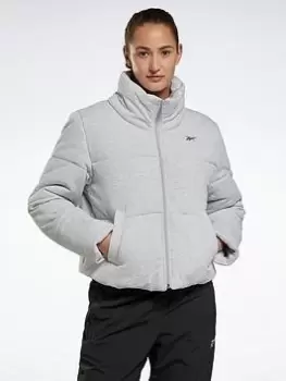 Image of Reebok Studio Padded Jacket, Light Purple, Size XS, Women