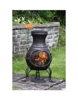 image of Gardeco Billie Small Cast Iron Chimenea