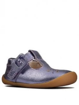 Image of Clarks Roamer Star Toddler Shoe - Lilac Size 2.5 Younger