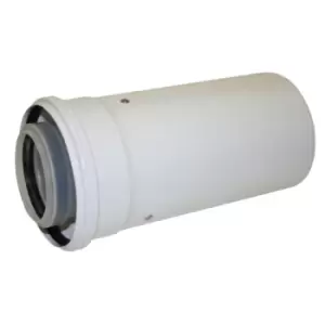 image of Worcester Telescopic Short Boiler Flue Extension Kit 100mm - 308391