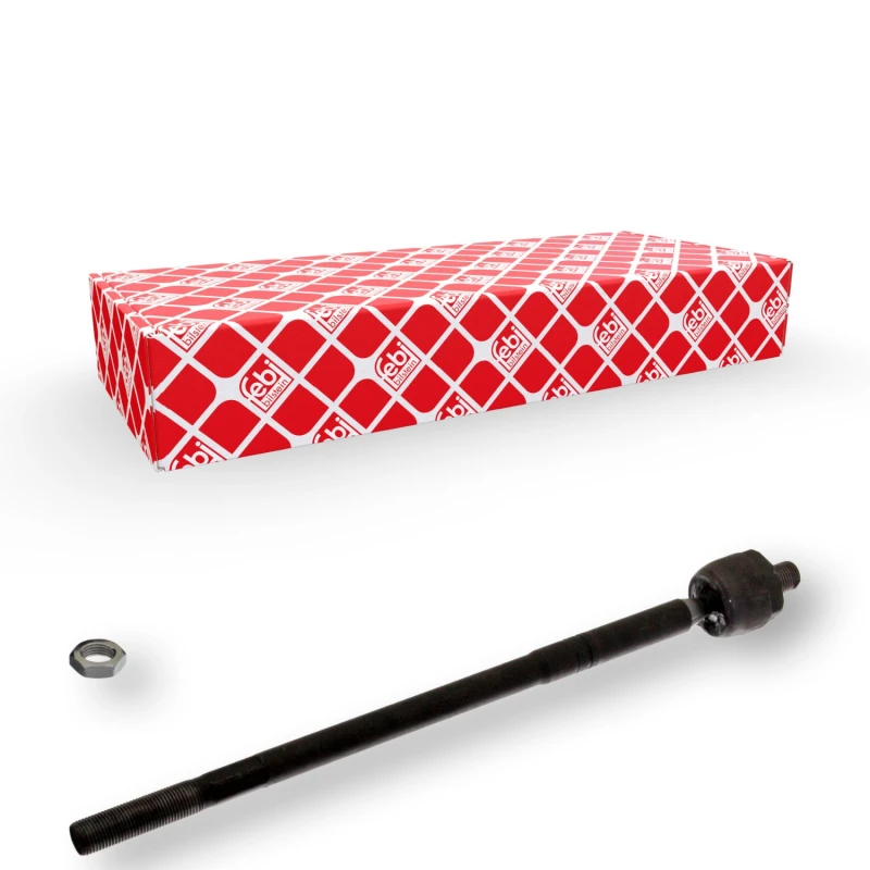 Image of FEBI BILSTEIN 40514 Inner Tie Rod Front Axle Right, with counter nut Inner Tie Rod (51)
