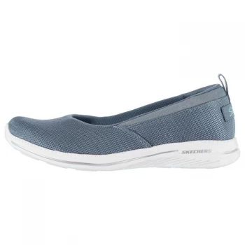 image of Skechers City Pro Slip On Shoes Ladies - Slate