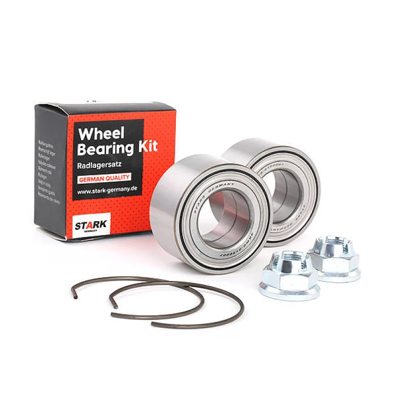 Image of STARK SKWB-0180785 Wheel bearing kit Front axle both sides, Contains two wheel bearing sets Wheel Bearing Kit (654)