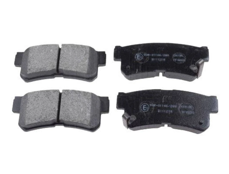 Image of Blue PRINT ADG04250 Brake pad set Rear Axle, with acoustic wear warning Brake Pad Set,disc brake (402)