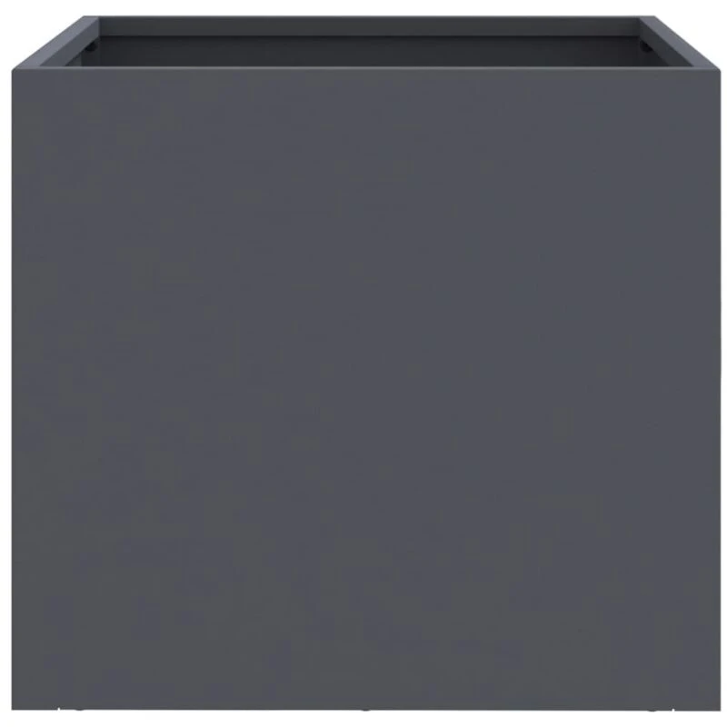 Image of VIDAXL Planters 2 pcs Anthracite 32x30x29cm Steel vidaXL 8721012363984