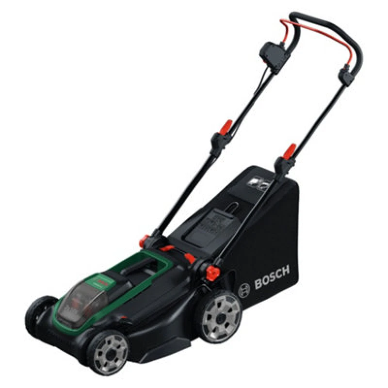 Image of Bosch ROTAK 18V2-43 P4A 36v Cordless Brushless Rotary Lawnmower 430mm 2 x 4ah Li-ion Twin or Dual Battery Charger ROTAK 18V2-43