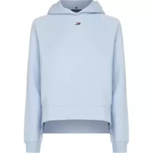 image of Tommy Sport Terry Raglan Hoodie - Blue