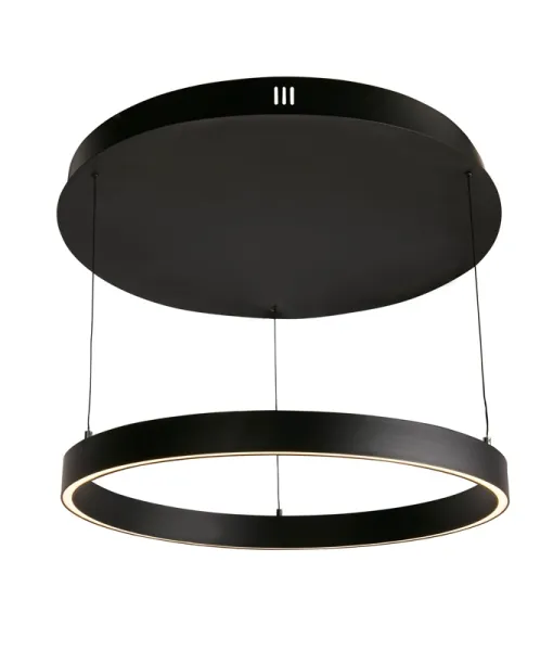 Image of Searchlight Layla Gesture Large LED Ceiling Pendant Light - Black