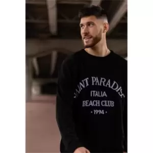 image of I Saw It First Black Saint Paradise Jumper - Black