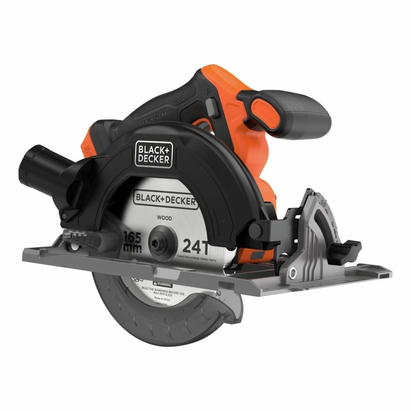 Image of Black and Decker BLCCS78 18v Cordless Brushless Circular Saw 165mm No Batteries No Charger No Case BLCCS78N