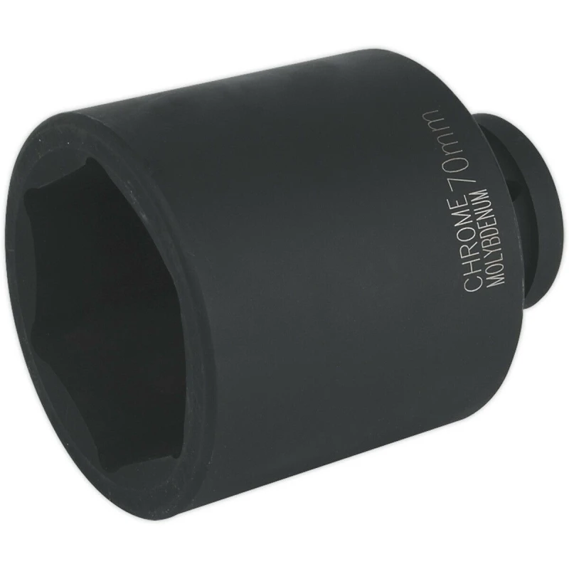 Image of Loops 70mm Forged Deep Impact Socket - 1" Sq Drive - Chromoly Wrench Socket Multi