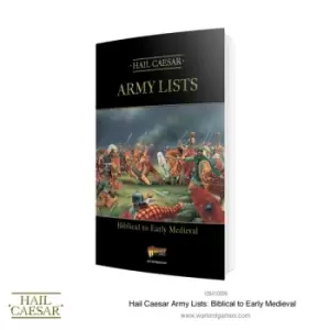 Image of Hail Caesar Army Lists: Biblical to Early Medieval