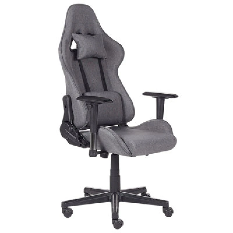 Image of Beliani Gaming Chair Warrior Dark Grey