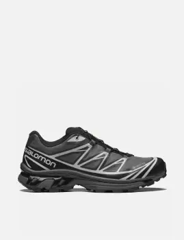 Image of Salomon XT-6 GTX Trainers - Black/Ebony/Lunar Rock