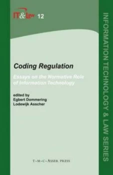 Image of Coding Regulation by Egbert Dommering Hardback