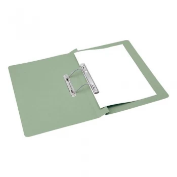 Image of Transfer Spring File Manilla Foolscap 285gsm Green - Pack of 25