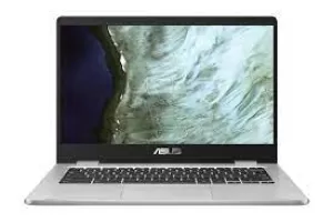 Image of ASUS Chromebook C423NA-EB0290 notebook N3350 35.6cm (14") Full HD Intel Celeron N 4GB LPDDR4-SDRAM 64GB eMMC WiFi 5 (802.11ac) ChromeOS Silver