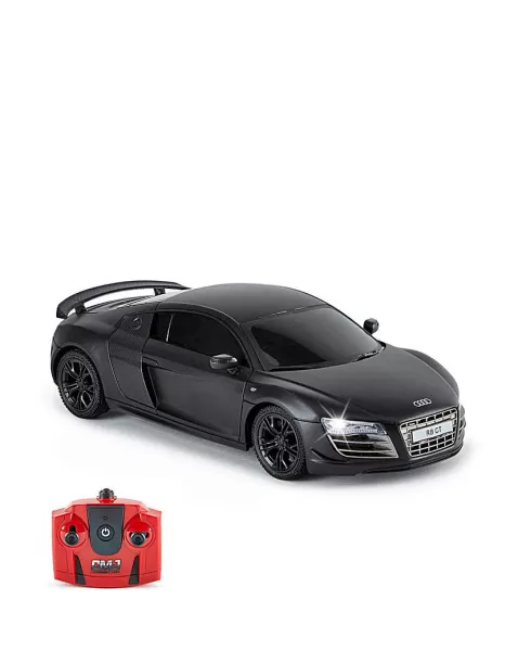 Image of CMJ 1:24 Audi R8 GT Black RC Car
