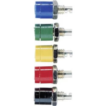 Image of Mini jack socket Socket vertical vertical Pin diameter 2mm Black