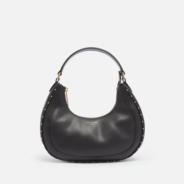 Image of Ted Baker Kaelyin Studded Faux Leather Mini Baguette Bag