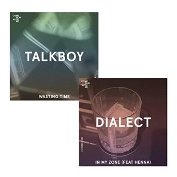 image of Talkboy / Dialect - In My Zone/Wasting Time Vinyl