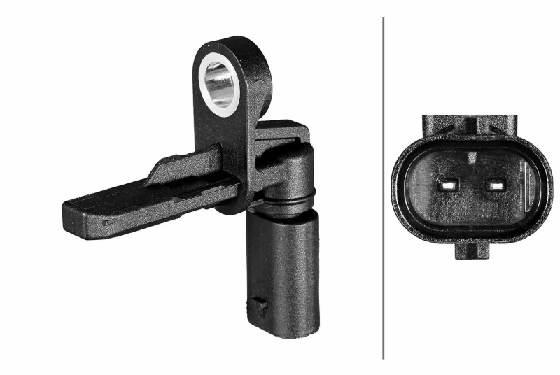 Image of HELLA ABS sensor HELLA 6PU 358 216-701