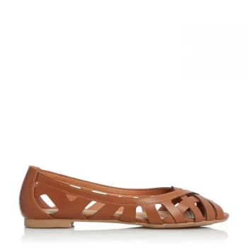 image of Head Over Heels by Dune Tan 'Harlo' Pumps - 3