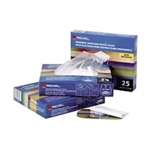 Image of Rexel Shredder Waste Sack For Heavy Duty shredders AS2000 Pack of 100