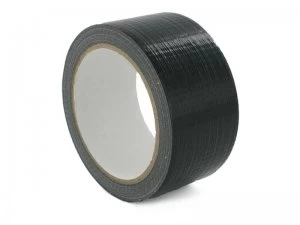 Value Waterproof Cloth Tape 48mmx50m Black PK1