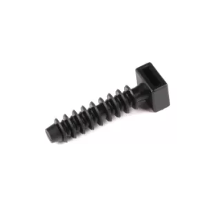 Image of Cable Tie Mount, Wall Plug 6MM Fixing Hole (Pk-100)