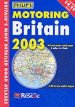 Image of Philips Motoring Britain 2003 Paperback