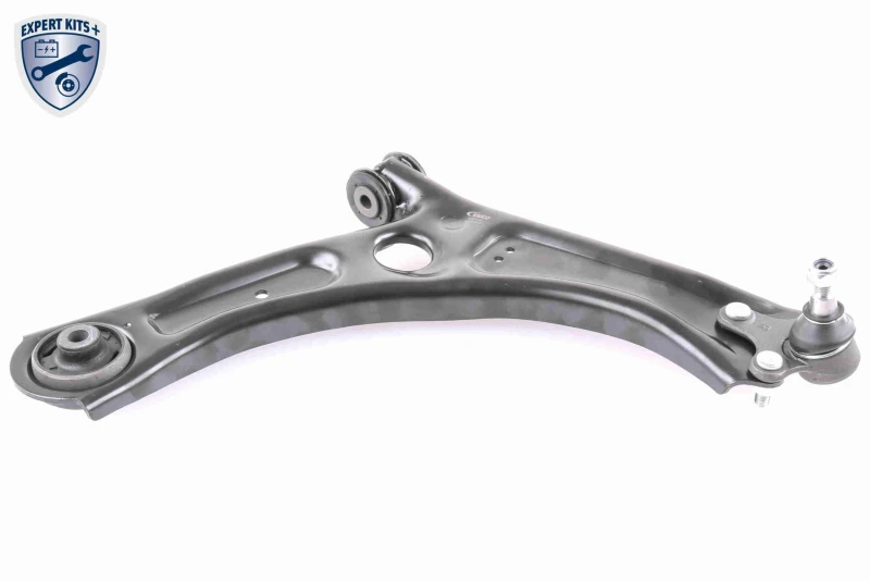 Image of VAICO V10-3128 Suspension arm Control Arm, Sheet Steel, EXPERT KITS +, Front Axle Right, with ball joint Sheet Steel Track Control Arm (273)