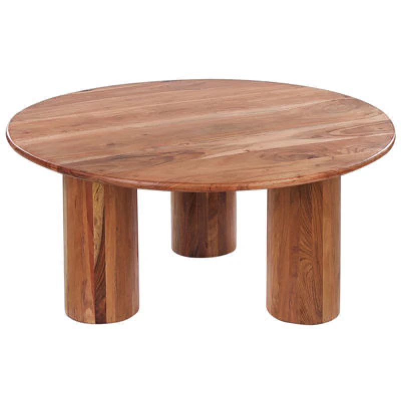Image of Beliani Coffee Table Colina Acacia Wood Brown