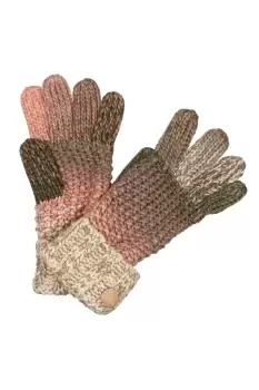 image of 'Frosty V' Knit Gloves